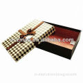 Paper Gift Shoe Box,Shoes Box with bow-knot,Lid and Base Shoe Box